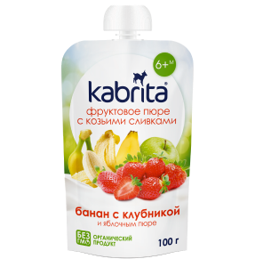 Kabrita<r></r> Банан с клубникой