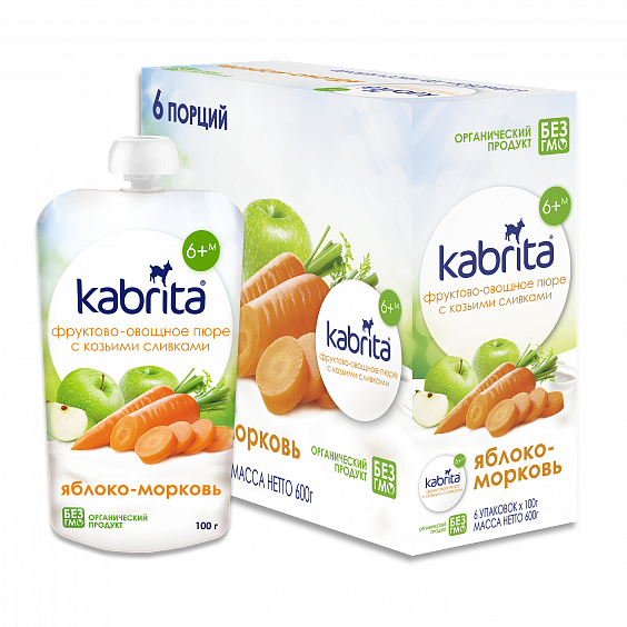 Kabrita<r></r> Яблоко-морковь