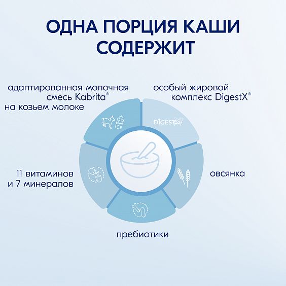 Kabrita<r></r> Овсяная каша на козьем молочке